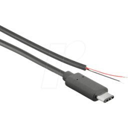 FREI RPI USB-C 100 - Raspberry Pi - Cable de alimentación USB-C, máx. 2 A, 1 m