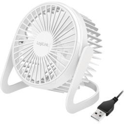 LOGILINK UA0402 - Ventilador de sobremesa USB de 5'', 30 dB