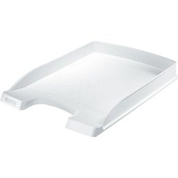 LEITZ 52370001 - Cesta para cartas a4 Plus, plana, blanca