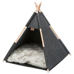 Cueva Trixie Tipi para mascotas - Gris antracita