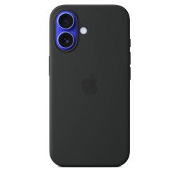Apple Funda de Silicona con MagSafe Negra para iPhone 16