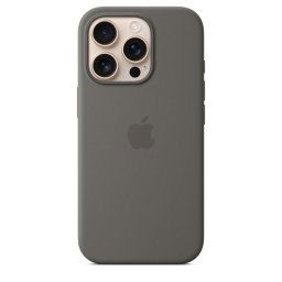Apple Funda de Silicona con MagSafe Gris Piedra para iPhone 16 Pro