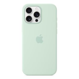 Funda Apple MDGY4ZM/A iPhone 16 Pro Max Aguamarina Silicona MagSafe Reciclada 6.7″