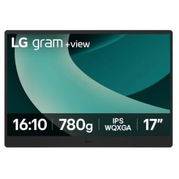 LG gram +view 17MT70 17" IPS WQXGA Altavoces Portátil USB-C