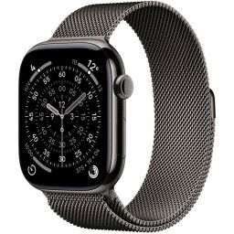 Apple Watch Series 11 GPS + Cellular 46mm Caja Titanio Pizarra con Pulsera Milanese Loop Pizarra M/L