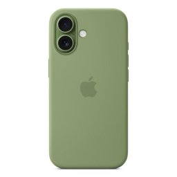 Funda de Silicona MagSafe Apple Light Moss para iPhone 17, Microfibra, 6.3", Verde
