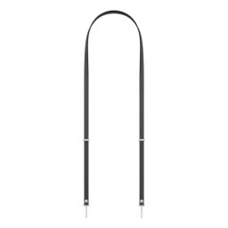 Correa Apple Crossbody para iPhone, Gris claro, 2,08 m, rPET acero inoxidable