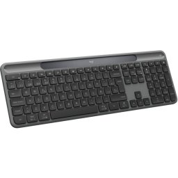 Teclado inalámbrico Logitech Signature Slim Solar+ Layout ES grafito teclas personalizables