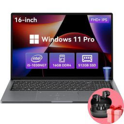 Portátil Blackview AceBook 12 Intel Core i5 16GB 512GB SSD 16" Windows 11 Pro Auriculares