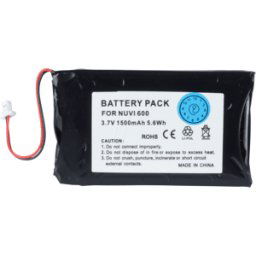 FREI AKKU GPS GAR10 - Batería de navegador, Garmin nüvi, Li-Pol, 1500 mAh