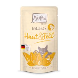 MjAMjAM Wellness 12 x 125 g - Piel y pelo - Pollo