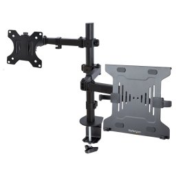 StarTech Brazo Soporte Ajustable con Bandeja VESA para un Portátil 4.5Kg y un Monitor hasta 32" 8Kg