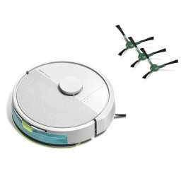 iRobot Roomba 105 Combo Robot Aspirador y Friegasuelos 7000Pa Blanco + Pack de 3 rodillos de limpieza