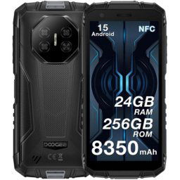 Smartphone DOOGEE Fire 3 Ultra 8GB 256GB 5.5" 4G Dual SIM Batería 8350mAh Android 15 Negro