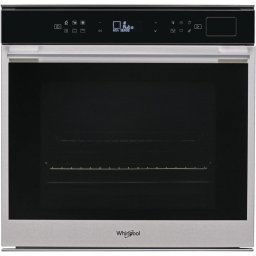 Horno eléctrico Whirlpool W7 OS4 4S1 H 73 litros Inox pirolítico con vapor y grill