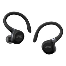 Auriculares JVC HA-EC75T-B-U inalámbricos Bluetooth deportivos, micrófono y protección IP57 negros