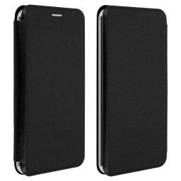 Avizar Funda Libro con Slide Negra para Smartphones de 4.8" a 5.3