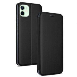 Cool Funda Flip Cover Elegance Negra para iPhone 12/12 Pro