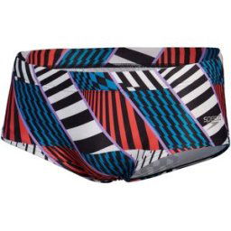 Speedo Bañador de natación para hombre Mens 13cm Club Training Allover Brief . Azul M