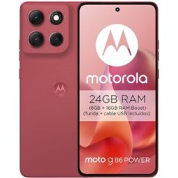 Motorola Moto g86 power 5G 8GB + 512GB móvil libre. Rojo 512 GB + 8 GB RAM