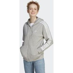 Adidas Sudadera de mujer 3S FT FZ S HD . Gris XS