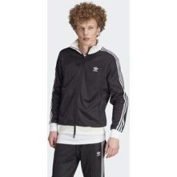 Adidas Sudadera de hombre Adicolor Classics Beckenbauer Originals. Negro / Blanco XL
