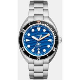 Fossil Reloj de Hombre FS6064 de acero. Azul