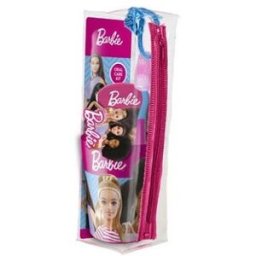 TINOKOU Pack Barbie Cepillo Dental + Dentífrico + Taza
