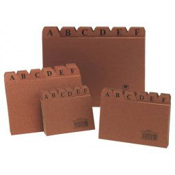 Indice fichero carton nº5 160x220 mm