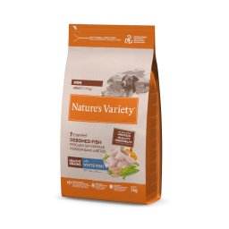 Nature's Variety Healthy Grains Mini Adult pescado blanco - 3 kg