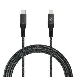 Muvit For Change Cable USB-C a USB-C 5A/100W 1.2m Negro