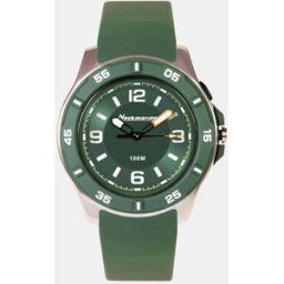 Neckmarine Reloj de hombre X-Treme NM-X1688M10 de caucho verde. Verde