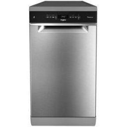 Whirlpool Lavavajillas 10 servicios, Bandeja Cubiertos, 45 cm - WSFO 3O23 PF X. Inox