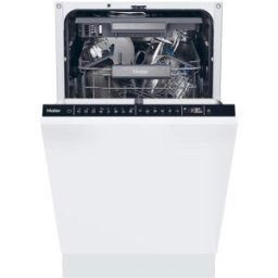 HAIER Lavavajillas integrable , 11 servicios, 45 cm, Bandeja para cubiertos, WIFI, I-Pro Shine Series 4 - XI1C3TB2FB (Reacondicionado Grado B).