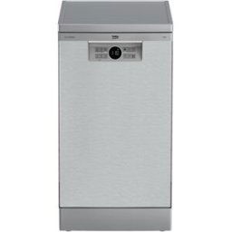 Beko Lavavajillas 10 servicios, tecnología Quick & Shine, 45 cm - BDFS26020XQ. Inox