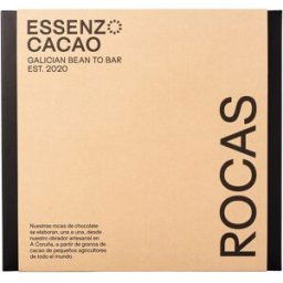 Essenzo Cacao Rocas de chocolate de 4 sabores .