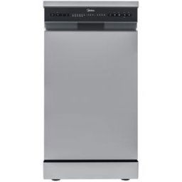 Midea Lavavajillas 10 servicios , 45 cm, con aquastop - MDWEF1034CSS-WG-EU (Reacondicionado Grado C). Inox