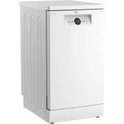 Beko Lavavajillas 10 servicios, 6 + 4 programas, 45 cm - BDFS26020WQ (Reacondicionado Grado B). Blanco