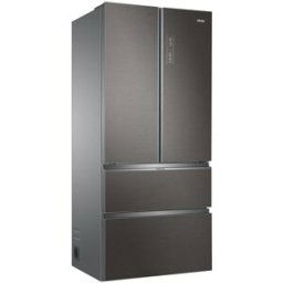 HAIER Frigorífico americano Total No Frost, FD 83 Series 7 - HB18FGSAAA (Reacondicionado Grado C). Cristal inox