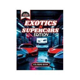 Success Publications Sar Revline Coloring Exotic/supercars Cars Coloring Book