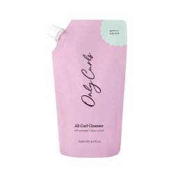 Only Curls Refill champÃº espumoso suave y sin sulfatos para cabello rizado 500ml