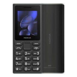 Móvil Nokia 105 SIM Doble 4MB 2" 1000mAh IP52 Negro