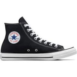 Converse Zapatillas casual unisex Chuck Taylor All Star Alta Lona . Negro 41 - Horma ancha