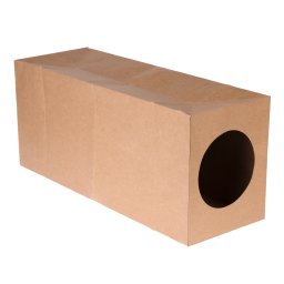 Túnel de papel Basics para gatos - 27 x 22 x 62 cm (An x Al x L)