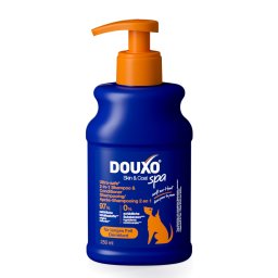 Champú Acondicionador desenredante DOUXO Skin & Coat Spa para perros - 250 ml