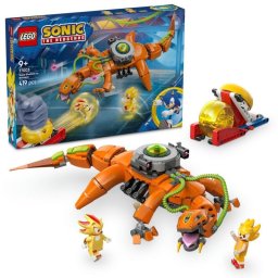 Lego Sonic The Hedgehog Super Shadow vs. Biolizard con Chaos Emerald, Juguete Gamer Niños 9+ Años