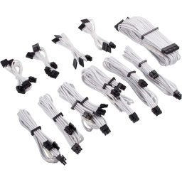 Kit de Cables Corsair Gen 4 CP-8920224 Triple Capa Paracord Blanco