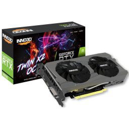 Tarjeta Gráfica Inno3D GeForce RTX 3050 Twin X2 OC 8GB GDDR6 PCIe 4.0 Ray-Tracing