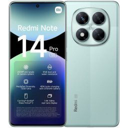 Xiaomi Redmi Note 14 Pro 5G 8/256GB Verde Coral Libre Versión Importada