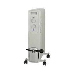 Radiador Eléctrico 2000W 9 elementos para salas de 15 m2 con termostato, asa y ruedas